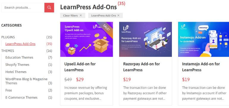 LearnPress - Addons