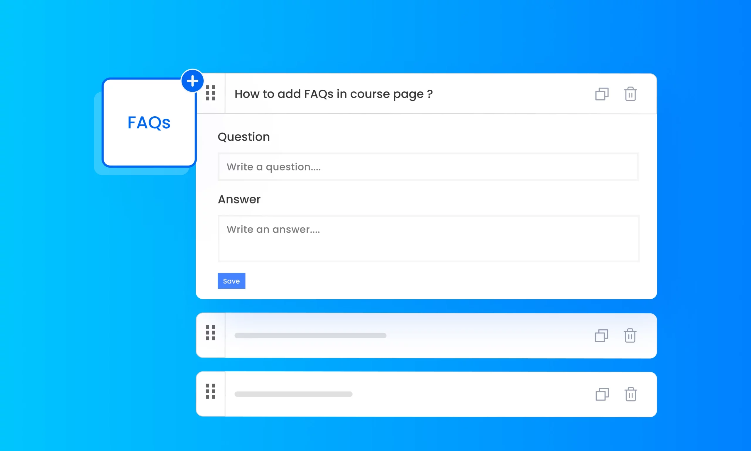 Add Course FAQs